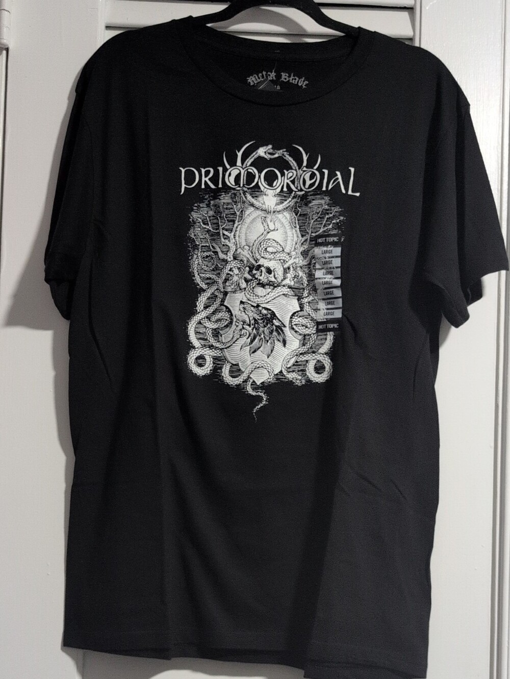 Primordial Graphic Band Tee - Black